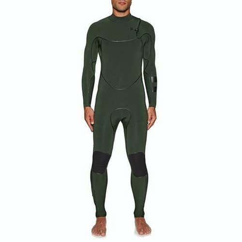 New $390 Men's Hurley Advantage Max Wetsuit 3/2 Full Suit Green Size Extra Large