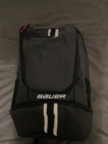 Black Unisex Bauer Backpack