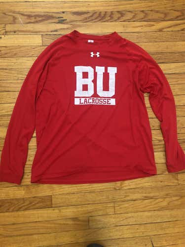 Boston University Red Unisex Large Under Armour Shirt