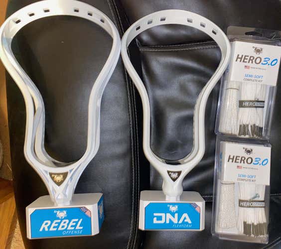 New!  East Coast Dyes Rebel Offense Head AND ECD DNA head  both w mesh!
