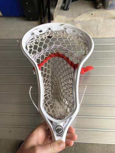 Used Attack & Midfield Maverik Strung Optik 2.0 Head - White