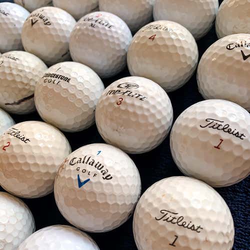 50 Minor Scuff Range Balls