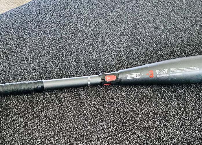 Used BBCOR Certified Alloy Voodoo Balanced (-3) 30 oz 33" Bat