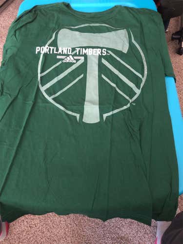 Timbers Green Men's XL Adidas Shirt