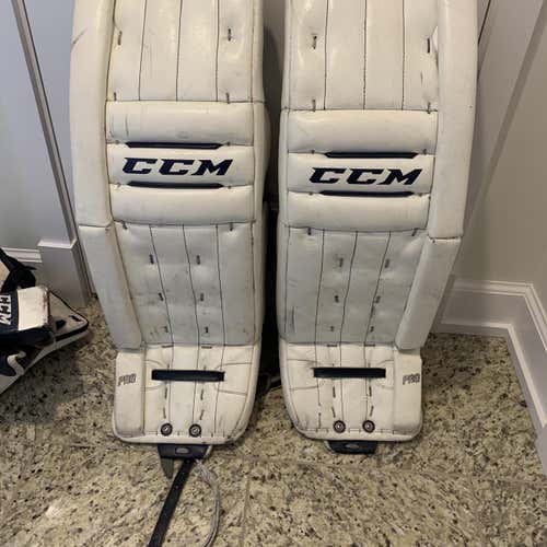 CCM Retro Flex Pro Goalie Leg Pads 34+2
