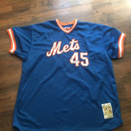 Pedro Martinez Mets XXL Throwback Mitchell & Ness Jersey