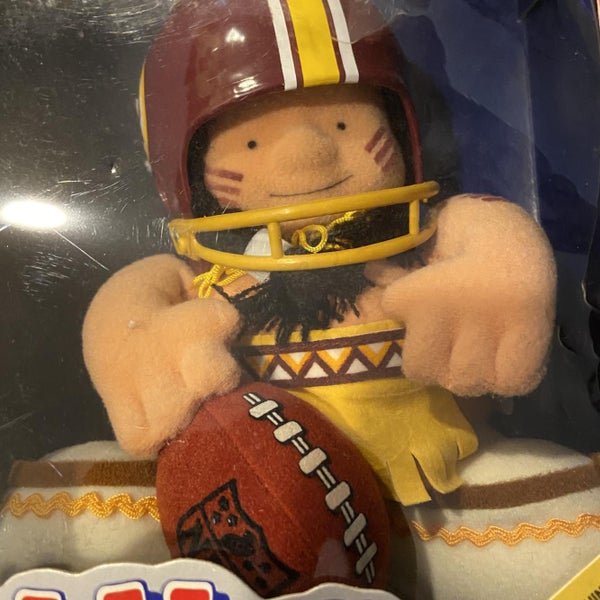 Vintage Washington Redskins NFL Huddle Mascot 7 Inch, Tudor Games - with  Box RARE!