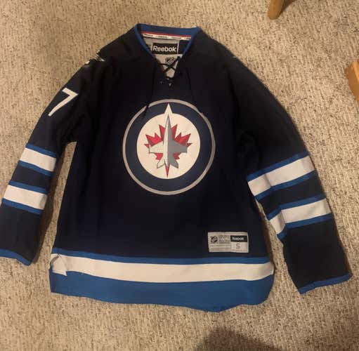 Used Reebok Stitched Nikolaj Ehlers Winnipeg Jets Jersey
