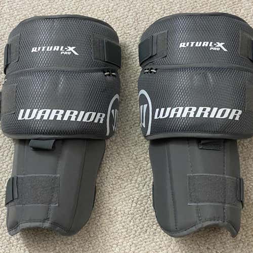 Used Warrior Ritual X Pro Goalie Knee Pads