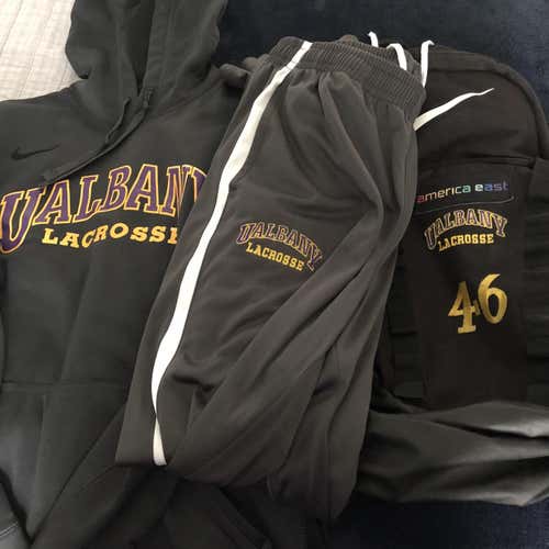 UAlbany Lacrosse Bundle Backpack, Hoodie, & Sweats