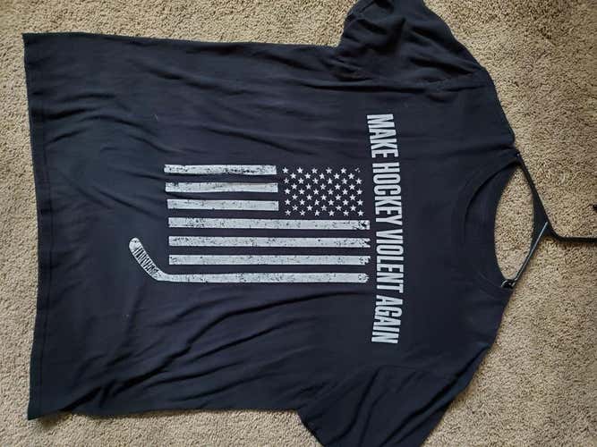 Black Men's Large 100% Shirt