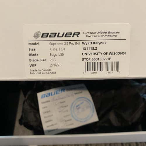 New Wyatt KALYNUK 2S Pro Custom Size: R10. L9.75 Pro Stock