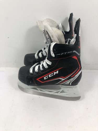 Used Ccm Ft340 Youth 11.0 Ice Skates Ice Hockey Skates