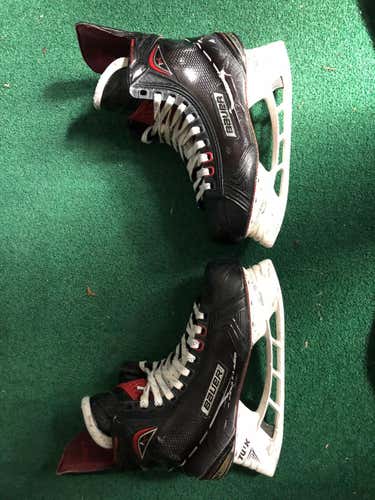 Used Pro Stock Bauer Vapor 1X 2.0 Hockey Skates Regular Width Pro Stock Size 8.5