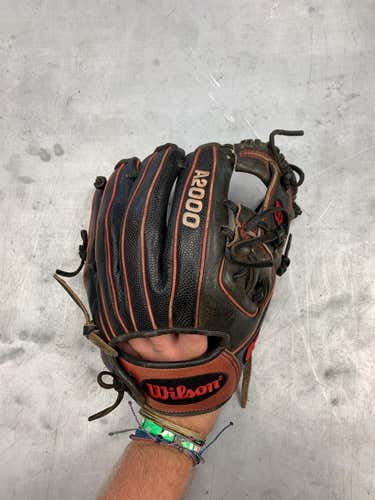 Red Used Infield A2000 Pedroia 11.5" Baseball Glove