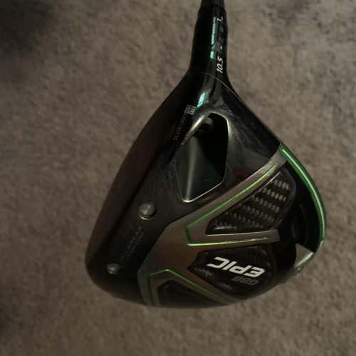 Used Right Handed Great Big Bertha Epic Extra Stiff Flex 10.5 Loft Driver