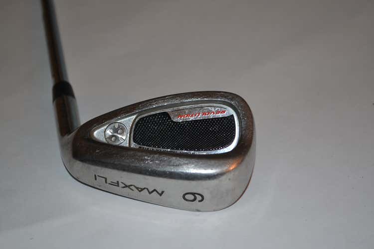 Right Handed  Mens Maxfli Revolution 9 iron with a Harrison midflex steel shaft