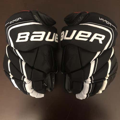 Black Used Bauer Vapor 1X Lite 13"  Gloves