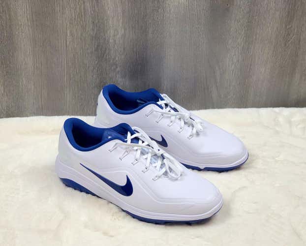 Nike React Vapor 2 Golf Shoes White Blue BV1138-102 Men's Size 10W (Wide)