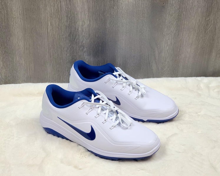 Nike React Vapor 2 Golf Shoes White Blue BV1138-102 Men's Size 10W (Wide)