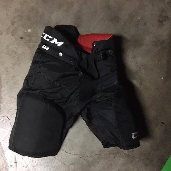 Black Used XL CCM U+ 04 Hockey Pants
