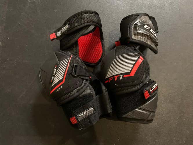 CCM JetSpeed FT1 Elbow Pads - LARGE