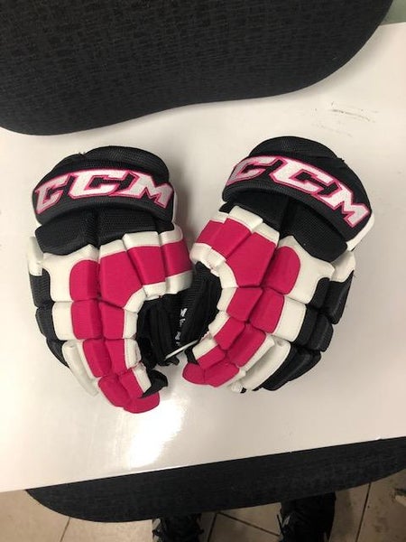 New CCM C300 Gloves 12" / Black / Pink