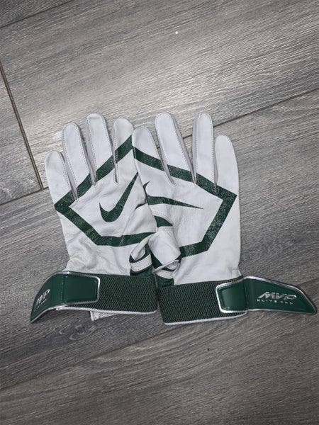 Green & Gray Never Used New Large Nike MVP Batting Gloves