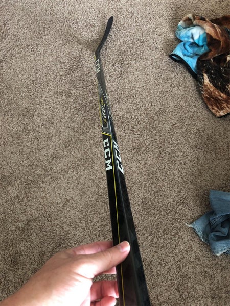 Used Right Handed Supertacks 2.0 Mid Pattern Pro Stock Hockey Stick