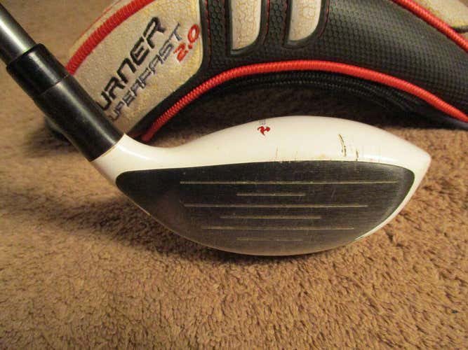 Taylormade Burner Rescue Superfast 2.0 #3 Hybrid 18* Reax 60 Stiff LH