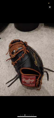 Black Used First Base Heart of the Hide 12.5" Baseball Glove