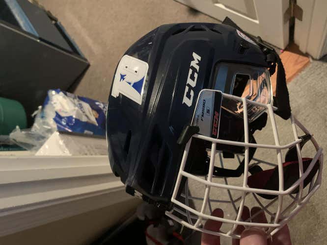 Blue Used Small CCM Tacks 710 Helmet