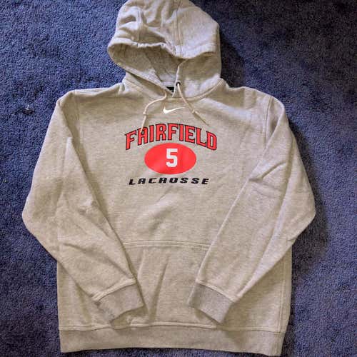 Brand New Nike Fairfield University Lacrosse #5 Sweatshirt