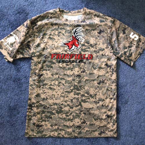 Fairfield University Lacrosse Special-Edition Camo Shooting Shirt