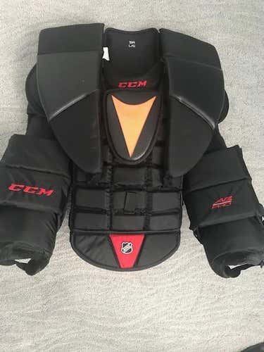 Senior Used Large CCM AB Pro Goalie Chest Protector Pro Stock