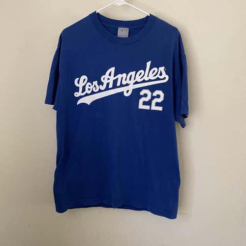 Majestic Los Angeles Dodgers Clayton Kershaw Jersey Tee
