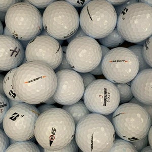 100 Bridgestone e6 AAA Used Golf Balls