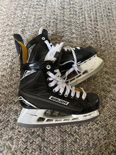 Used Bauer Supreme 150 Regular Width Size 8 Hockey Skates