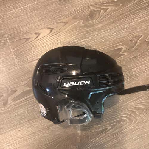Black Used Small Bauer Re-Akt 75 Helmet