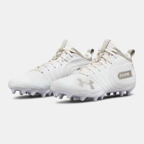 Men’s UA Nitro Mid MC Football Cleats Size 12.5