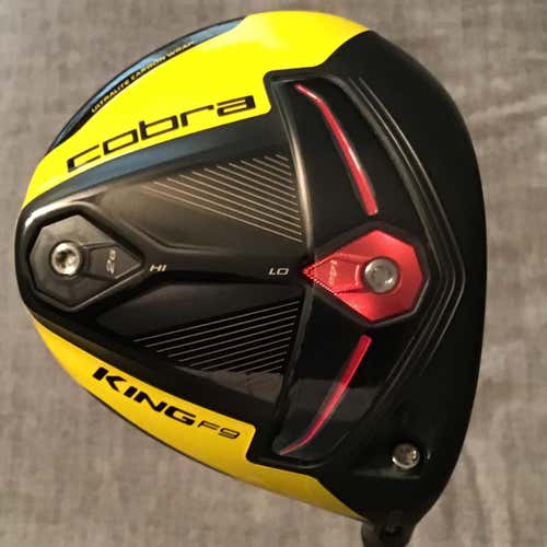 New RH CobraKing F9 Speedback S Flex 9* Driver