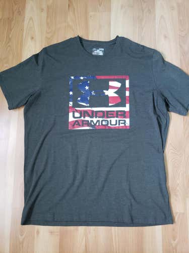 Olive Green Used Men's XL Under Armour Heatgear Shirt