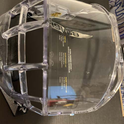 Used  Bauer Concept 3 Full Shield Shield