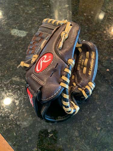 Brown Used Infield Highlight Series 10" Baseball Glove