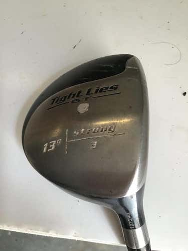 Used Adams Tight Lies St 3 Wood Graphite Uniflex Golf Fairway Woods