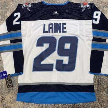 PATRIK LAINE #29 Winnipeg Jets White Home Game Replica Jersey New With Tags!