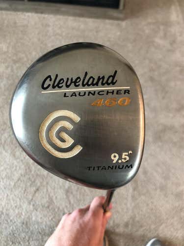 Used Right Handed Cleveland Launcher 460 Stiff Flex 9.5 Loft Driver