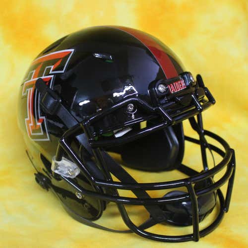 Texas Tech Red Raiders custom fullsize football helmet Schutt Vengeance Mahomes