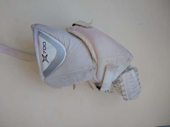 Used Bauer X700 Regular Ice Hockey Goalie Catchers