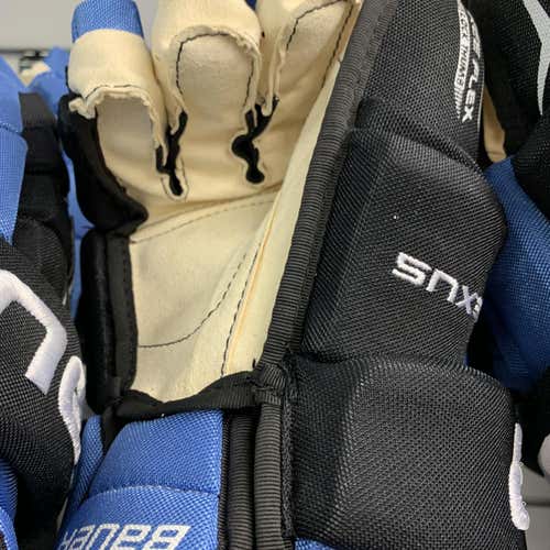 Blue New Bauer Nexus 14" Gloves